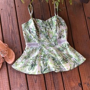 Tropical Linen Tank-8
